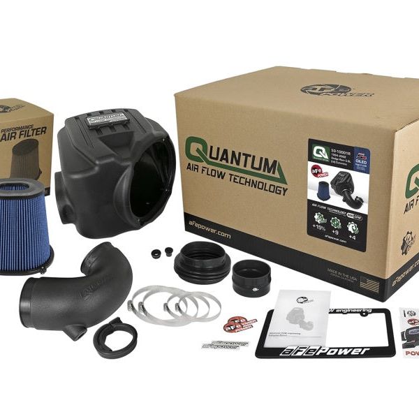 aFe Quantum Pro 5R Cold Air Intake System 94-02 Dodge Cummins L6-5.9L - Oiled-Cold Air Intakes-aFe-AFE53-10001R-SMINKpower Performance Parts