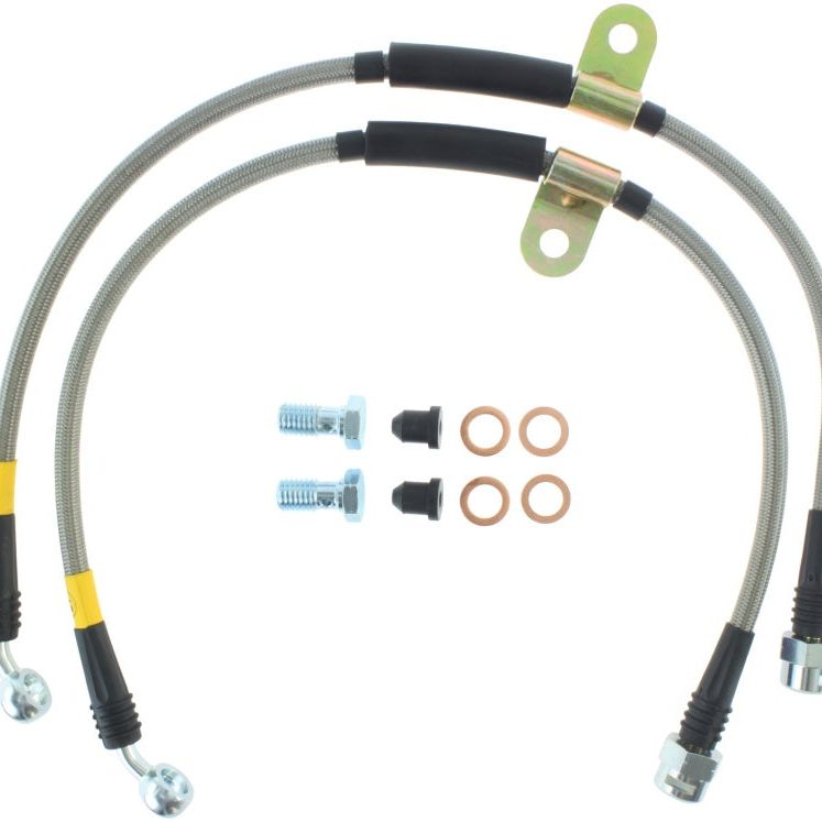 StopTech 07-08 Cadillac Escalade Stainless Steel Front Brake Lines