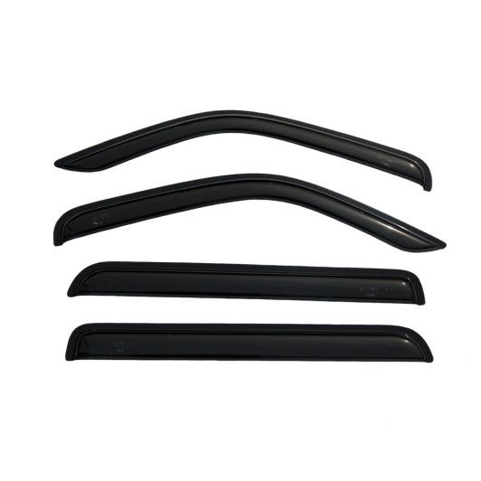 AVS 07-11 Dodge Nitro Ventvisor Outside Mount Window Deflectors 4pc - Smoke