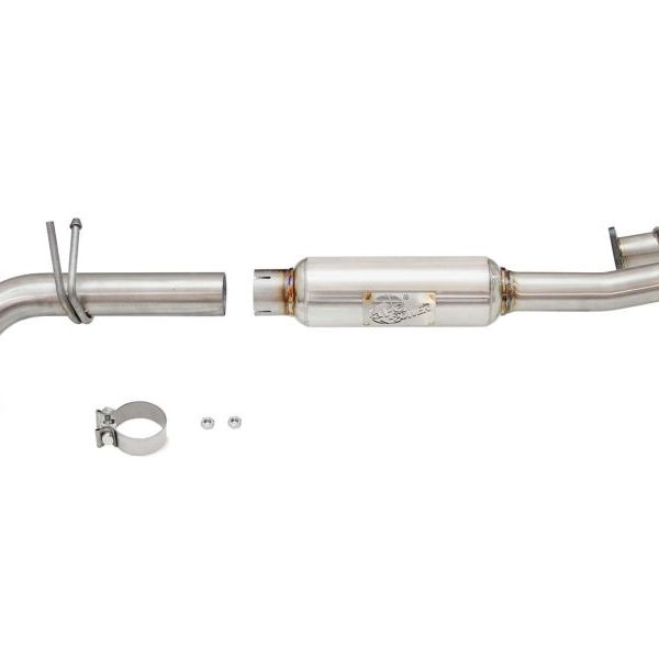 aFe 11-16 Scion TC L4-2.5L 304SS 2-1/4in to 2-1/2in Axle-Back Takeda Exhaust w/ Polished Tip-Axle Back-aFe-AFE49-36025-P-SMINKpower Performance Parts
