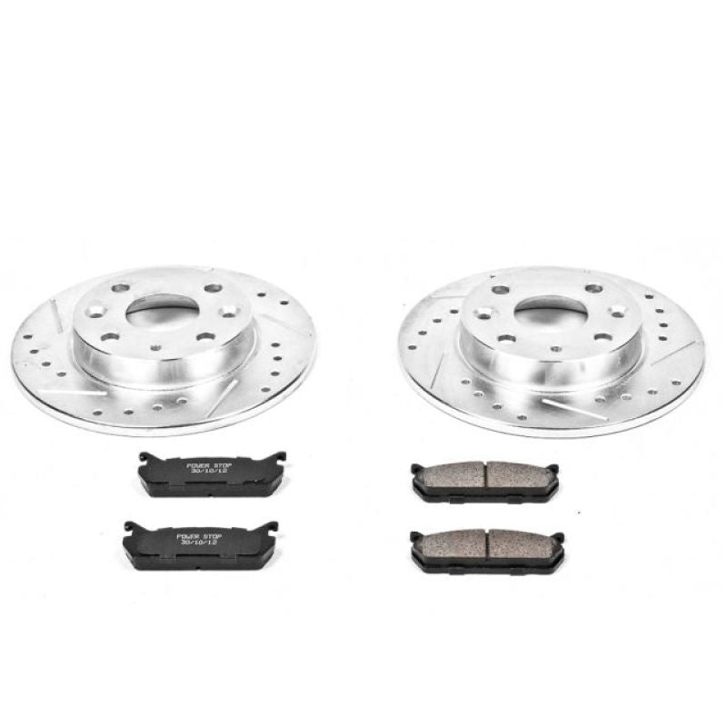 Power Stop 90-93 Mazda Miata Rear Z23 Evolution Sport Brake Kit