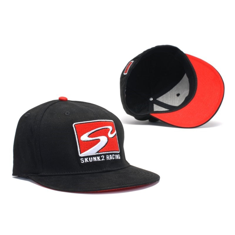 Skunk2 Team Baseball Cap Racetrack Logo (Black) - L/XL-Apparel-Skunk2 Racing-SKK731-99-1502-SMINKpower Performance Parts