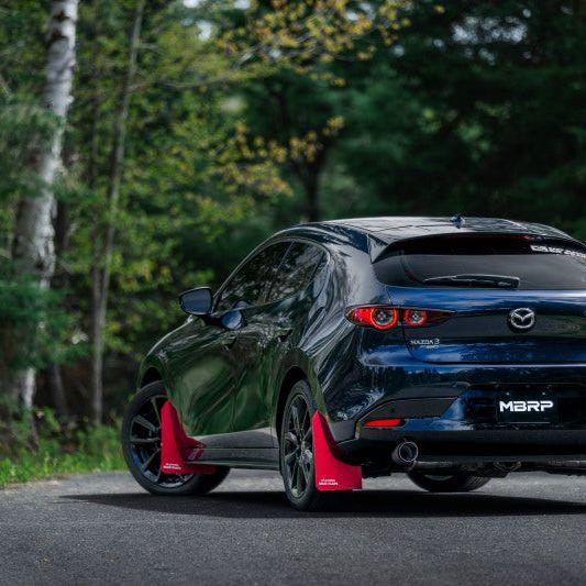 MBRP 19-23 Mazda 3 Hatchback T304SS 2.5in Axle-Back, Dual Rear Exit w/Carbon Fiber Tips