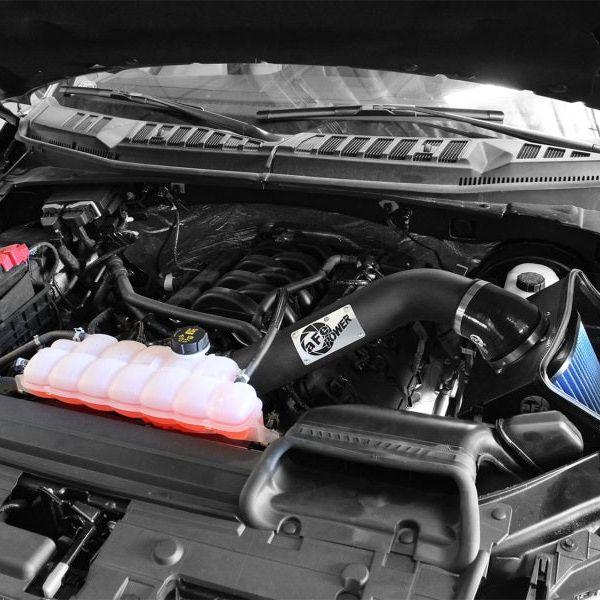 aFe MagnumFORCE Intakes Stage-2 Pro 5R 2015 Ford F-150 5.0L V8-Cold Air Intakes-aFe-AFE54-12742-SMINKpower Performance Parts