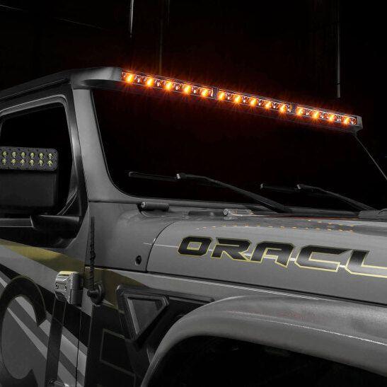 Oracle Jeep Wrangler JL/Gladiator JT Integrated Windhsiled LED Light Bar System