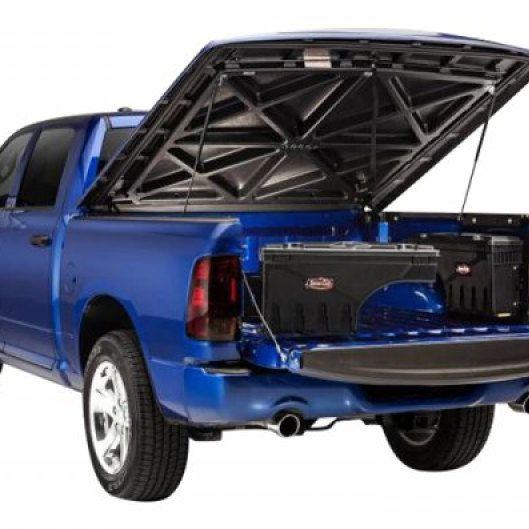 UnderCover 2022 Nissan Frontier Ext/Crew All Beds Drivers Side Swing Case - Black Smooth