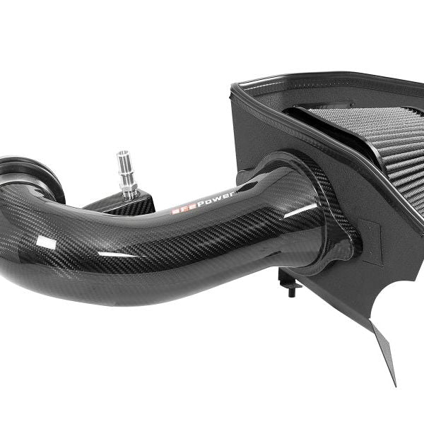 aFe 19-21 GM Trucks 5.3L/6.2L Track Series Carbon Fiber Cold Air Intake System W/ Pro Dry S Filters-Cold Air Intakes-aFe-AFE57-10015D-SMINKpower Performance Parts