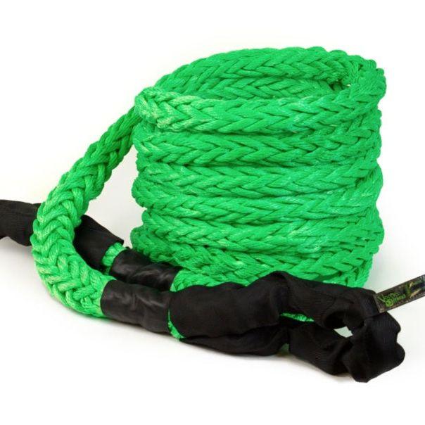 Voodoo Offroad 2.0 Santeria Series 1-1/4in x 30 ft Kinetic Recovery Rope with Rope Bag - Green