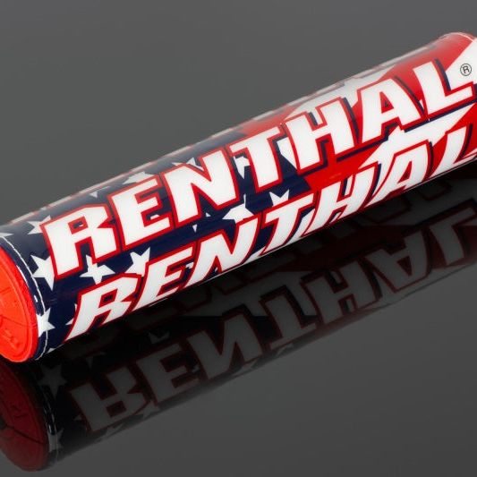 Renthal SX Pad 10 in. - USA Flag Red/ White/ Blue-Bar Pads-Renthal-RENP319-SMINKpower Performance Parts
