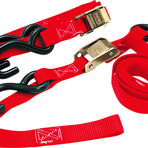 BikeMaster Tiedown Integrated Softhook - Red