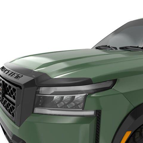 AVS 2022 Nissan Frontier Aeroskin Low Profile Hood Shield - Smoke