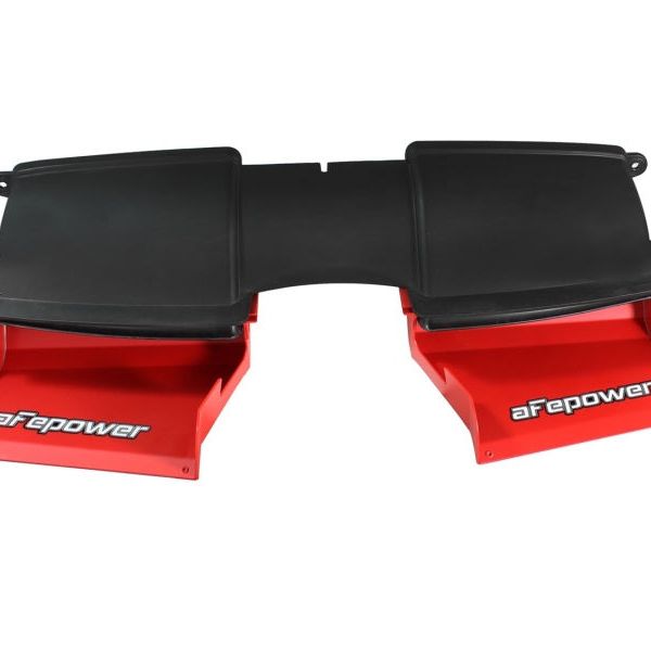 aFe MagnumFORCE Intakes Scoops AIS BMW 335i (E90/92/93) 07-13 L6-3.0L (Red)-Cold Air Intakes-aFe-AFE54-11478-R-SMINKpower Performance Parts