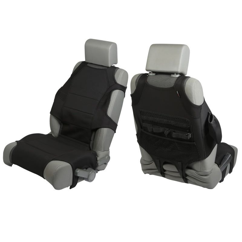 Rugged Ridge Neoprene Seat Vests Black 07-20 JK/JL/JT-Seats-Rugged Ridge-RUG13235.30-SMINKpower Performance Parts
