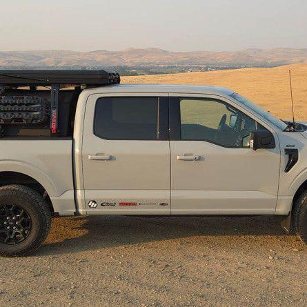 Rally Armor 21-24 Ford F-150 (Excl. Raptor) Black UR Mud Flap w/Metallic Black Logo