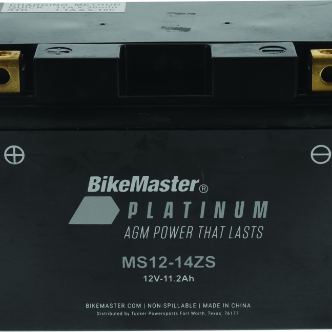 BikeMaster AGM Battery - MS12-14ZS