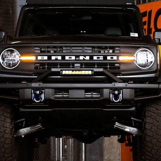 DV8 Offroad 21-22 Ford Bronco Factory Modular Front Bumper Bull Bar