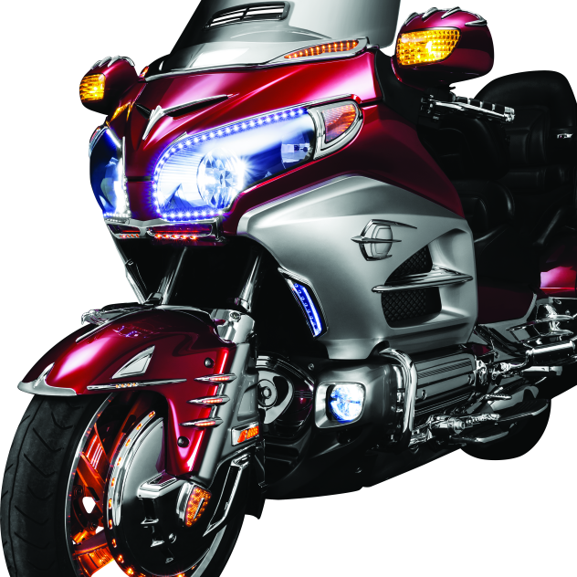 Kuryakyn Deco Eagle Fender Ornament 01-22 Honda GL1800 Chrome