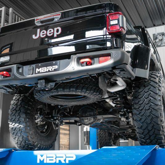 MBRP 2021+ JEEP Gladiator JT 3.0L EcoDiesel XP Series T304SS 3in Filter Back w/ Rear Turn Down