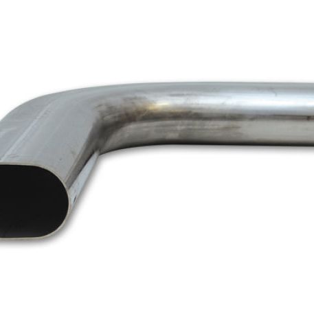 Vibrant 3in Oval (Nominal Size) T304 SS 90 deg Mandrel Bend 6in x 6in leg lengths-Steel Tubing-Vibrant-VIB13191-SMINKpower Performance Parts