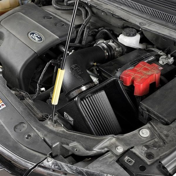 aFe POWER Magnum FORCE Stage-2 Pro DRY S Cold Air Intake System Ford Edge 09-14 3.5L-Cold Air Intakes-aFe-AFE51-12842-SMINKpower Performance Parts