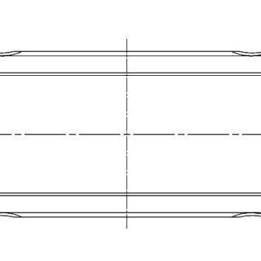 ACL Mitsubishi 4G63/4G64 7 Bolt 2nd Gen DSM and EVO I-IV 0.025mm Oversized High Performance Main Bea-Bearings-ACL-ACL5M1186H-.025-SMINKpower Performance Parts
