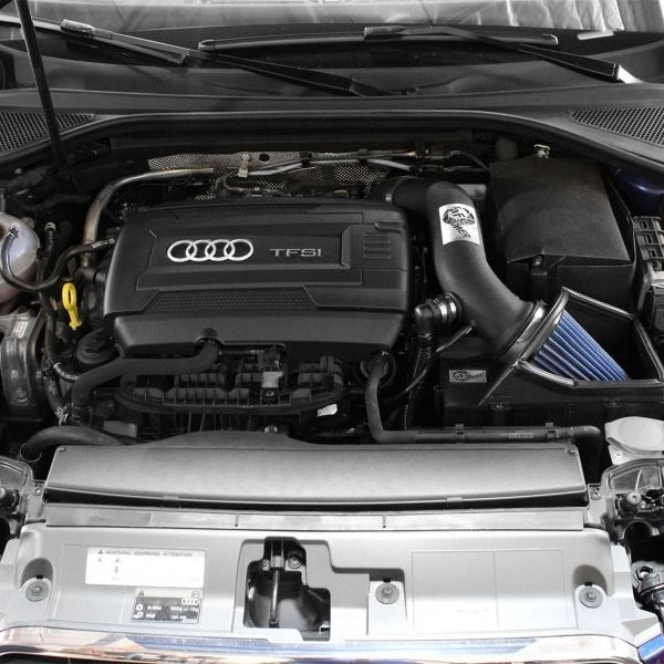 aFe MagnumFORCE Intakes Stage-2 Pro 5 R Oiled 2015 Audi A3/S3 1.8L/2.0LT-Cold Air Intakes-aFe-AFE54-12672-SMINKpower Performance Parts