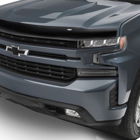 AVS 22-23 Chevrolet Silverado 1500 (Excl. ZR2/LT TB) Bugflector Medium Profile Hood Shield - Smoke