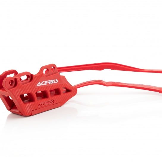 Acerbis 19-22 CRF250R/RX/ CRF450R/RX/ CRF450R-S Chain Guide/Slider Kit 2.0 - Red-Plastics-Acerbis-ACB2742640227-SMINKpower Performance Parts