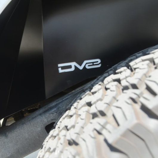 DV8 Offroad 07-18 Jeep Wrangler JK Rear Aluminum Inner Fender - Black