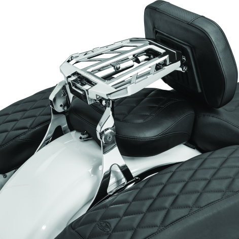 Kuryakyn Neo Driver & Passenger Backrest Chrome