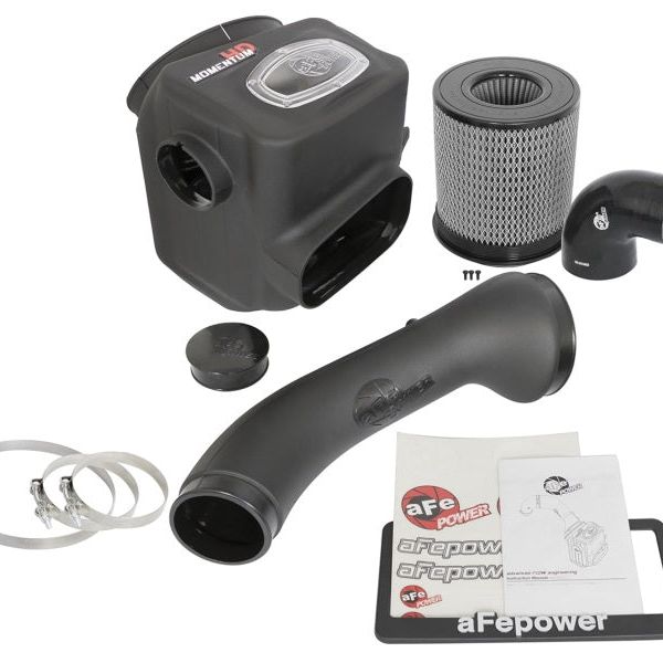 aFe 16-19 Nissan Titan XD V8 5.0L Momentum HD Cold Air Intake System w/ Pro DRY S Media-Cold Air Intakes-aFe-AFE51-76105-SMINKpower Performance Parts
