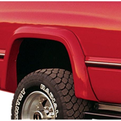 Bushwacker 94-01 Dodge Ram 1500 Fleetside Extend-A-Fender Style Flares 4pc 78.0/96.0in Bed - Black