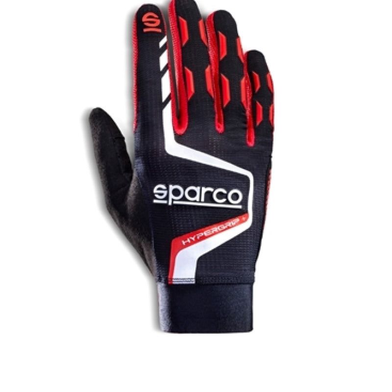 Sparco Gloves Hypergrip+ 10 Black/Red-Racing Gloves-SPARCO-SPA00209510NRRS-SMINKpower Performance Parts