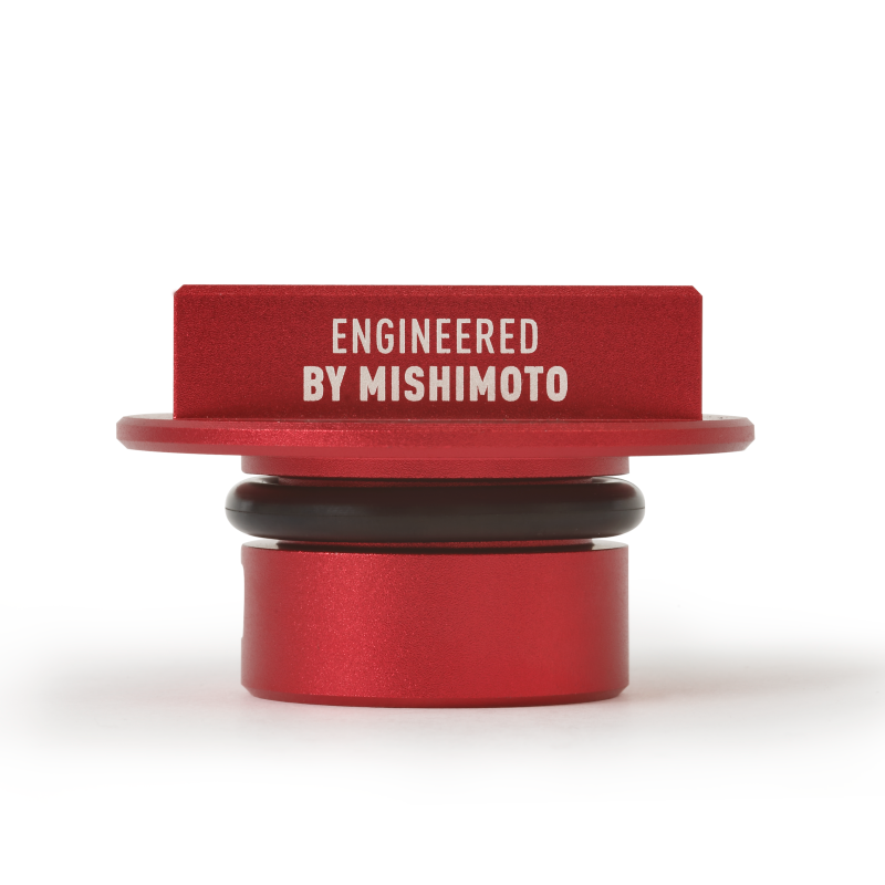 Mishimoto LS Engine Hoonigan Oil Filler Cap - Red-Oil Caps-Mishimoto-MISMMOFC-LSX-HOONRD-SMINKpower Performance Parts