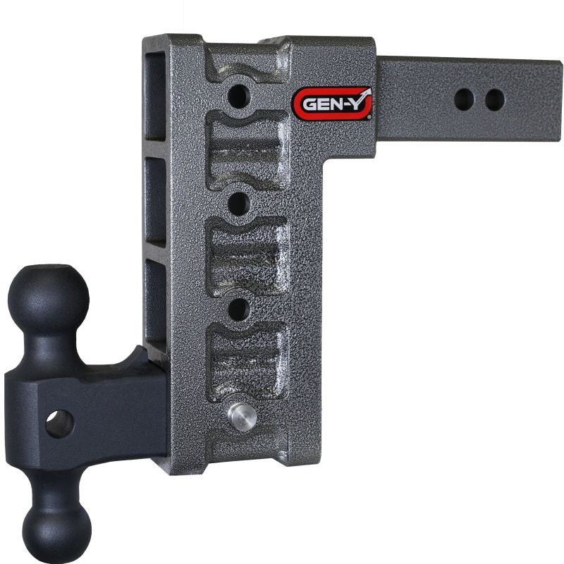 Gen-Y Mega Duty 2.5in Shank 9in Drop 3K TW 21K Hitch w/GH-061 Dual-Ball