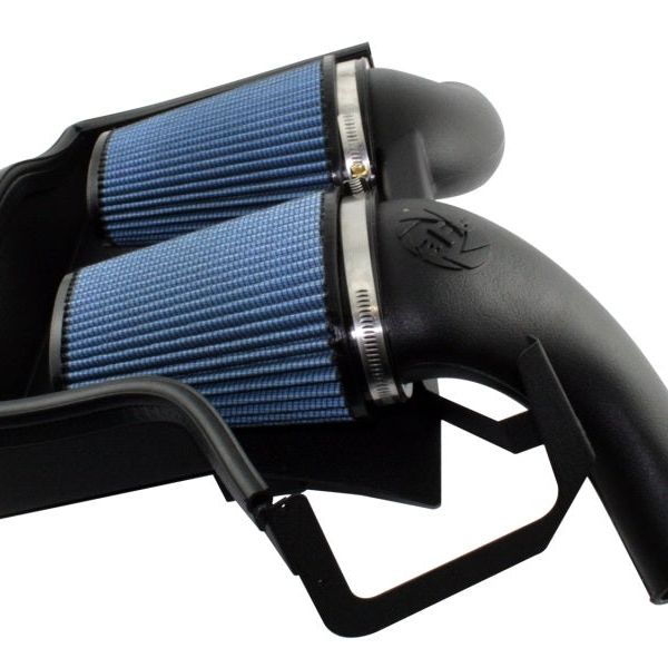 aFe MagnumFORCE Intakes Stage-2 P5R AIS P5R BMW 335i (N54) 07-11L6-3.0L/Z4 35i 09-15 (tt)-Cold Air Intakes-aFe-AFE54-11472-SMINKpower Performance Parts