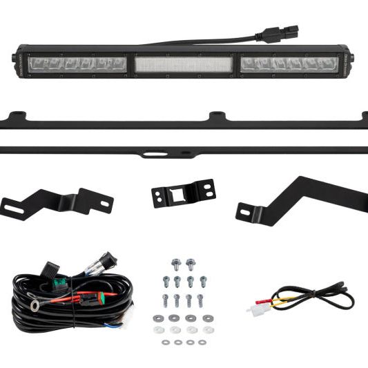 Diode Dynamics 2022+ Toyota Tundra TRD Pro Grille Light Bar Kit - Amber Combo