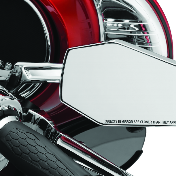 Kuryakyn Hex Mirrors Chrome