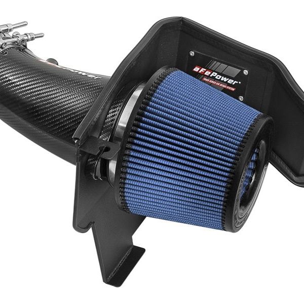 aFe MagnumFORCE Carbon Fiber Intake Stage-2 Pro 5R 11-17 Dodge Challenger/Charger SRT-8 V8 6.4L-Cold Air Intakes-aFe-AFE54-12172-C-SMINKpower Performance Parts