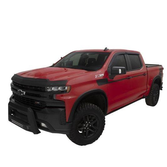 AVS 22-23 Chevrolet Silverado 1500 (Excl. ZR2/LT Trail Bss) Aeroskin II Low Prof Hood Shield - Blk