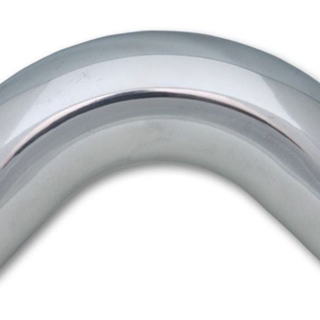 Vibrant 2in O.D. Universal Aluminum Tubing (90 degree bend) - Polished