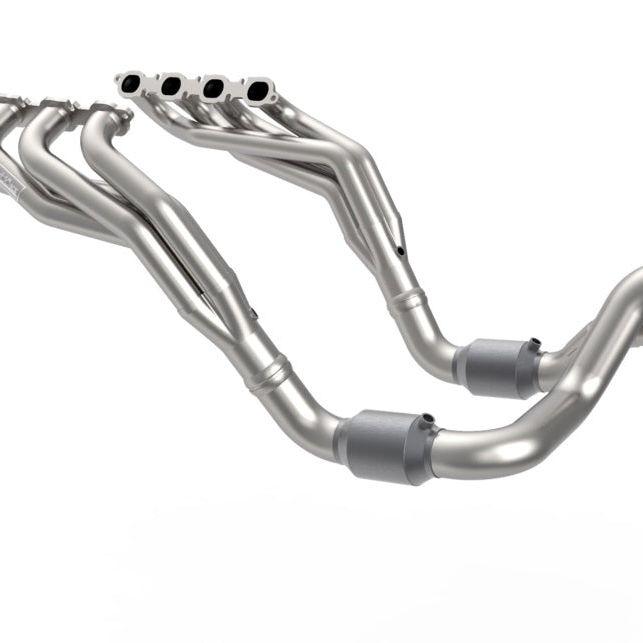 Kooks 20-22 Ford F250 7.3L V8 / Ford F350 7.3L V8 1-7/8in x 3in SS Headers w/ Green Catted Conn