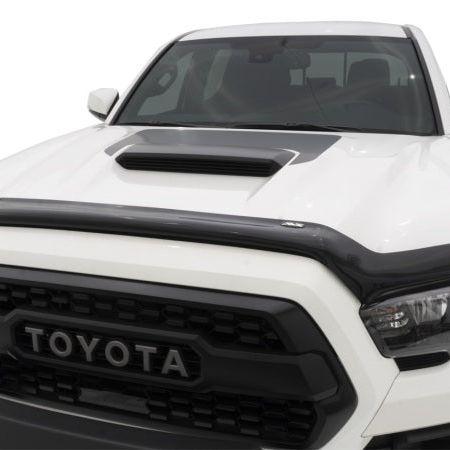 AVS 16-18 Toyota Tacoma Bugflector Medium Profile Hood Shield - Smoke