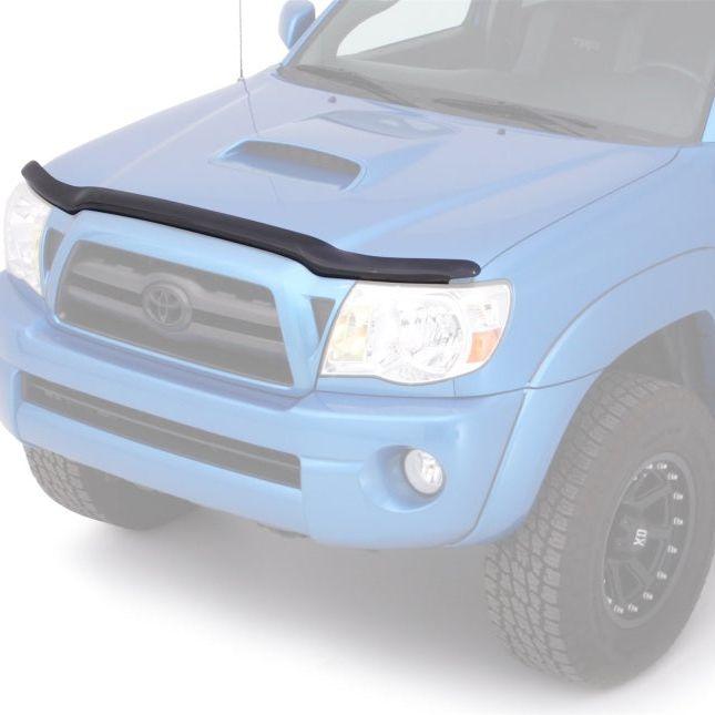 AVS 12-15 Toyota Tacoma High Profile Bugflector II Hood Shield - Smoke