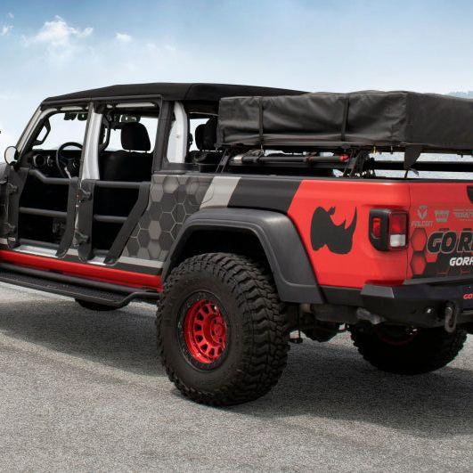 Go Rhino 20-22 Jeep Gladiator JT/16-22 Toy. Tacoma/05-21 Nssn Frontier XRS Cross Bars Kit - Tex. Blk