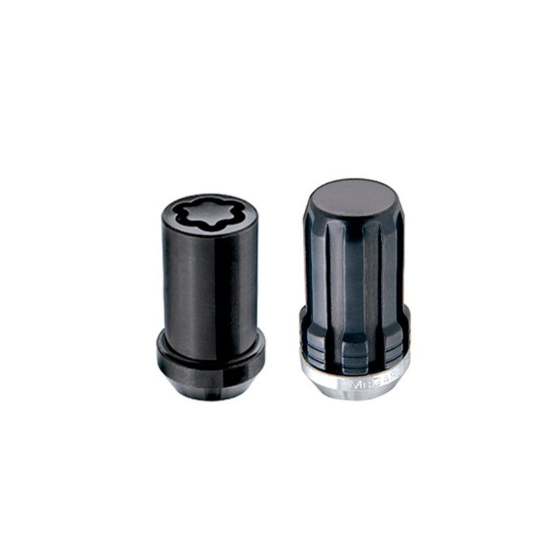 McGard SplineDrive Tuner 5 Lug Install Kit w/Locks & Tool (Cone) M14X1.5 / 22mm Hex - Blk-Lug Nuts-McGard-MCG65515BK-SMINKpower Performance Parts