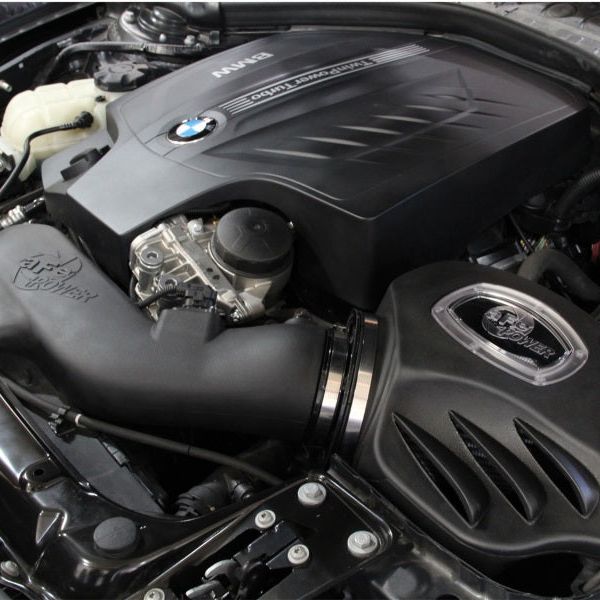 aFe Momentum Intake Stage-2 Pro Dry S 14 BMW 435i (F32) L6-3.0 / 12-15 335i (F30) L6 3.0L Turbo N55-Cold Air Intakes-aFe-AFE51-82202-SMINKpower Performance Parts