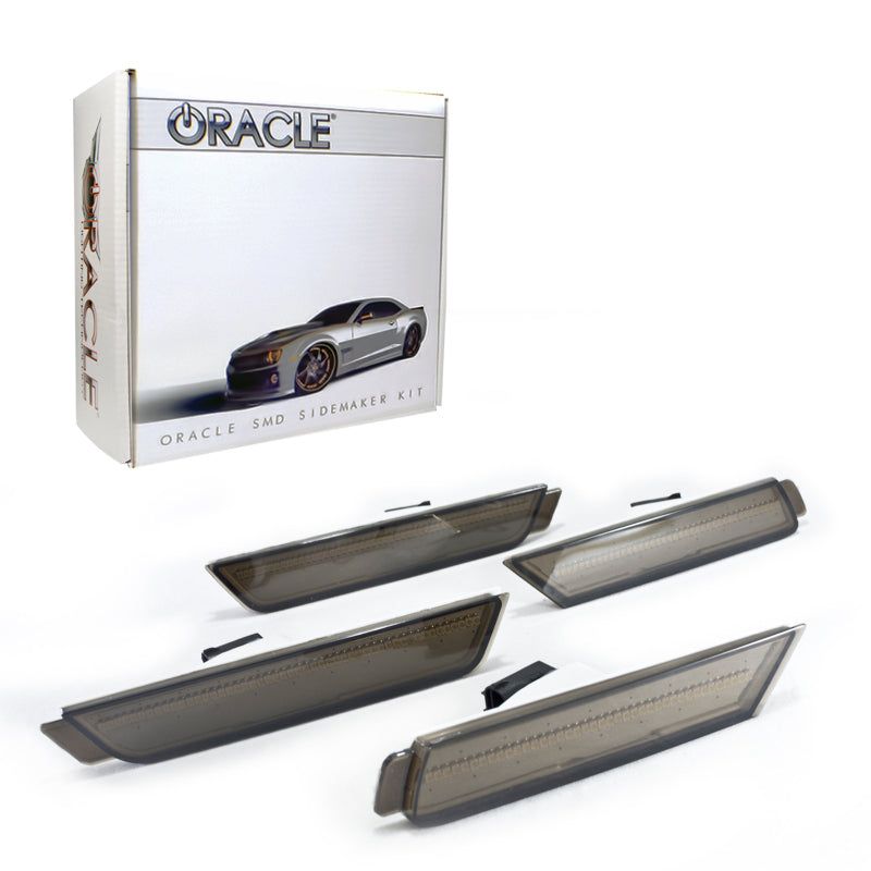 Oracle 10-15 Chevrolet Camaro Concept Sidemarker Set - Tinted - No Paint-Light Strip LED-ORACLE Lighting-ORL3101-020-SMINKpower Performance Parts