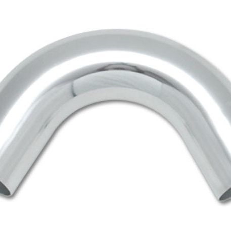 Vibrant 1.5in O.D. Universal Aluminum Tubing (120 degree bend) - Polished-Aluminum Tubing-Vibrant-VIB2154-SMINKpower Performance Parts