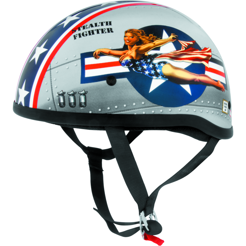 Skid Lids Bomber Pinup Original Helmet - XL